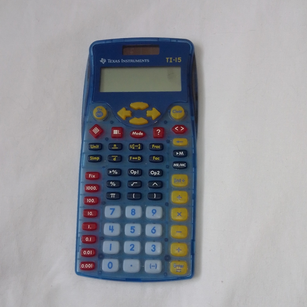 Texas instruments calculator